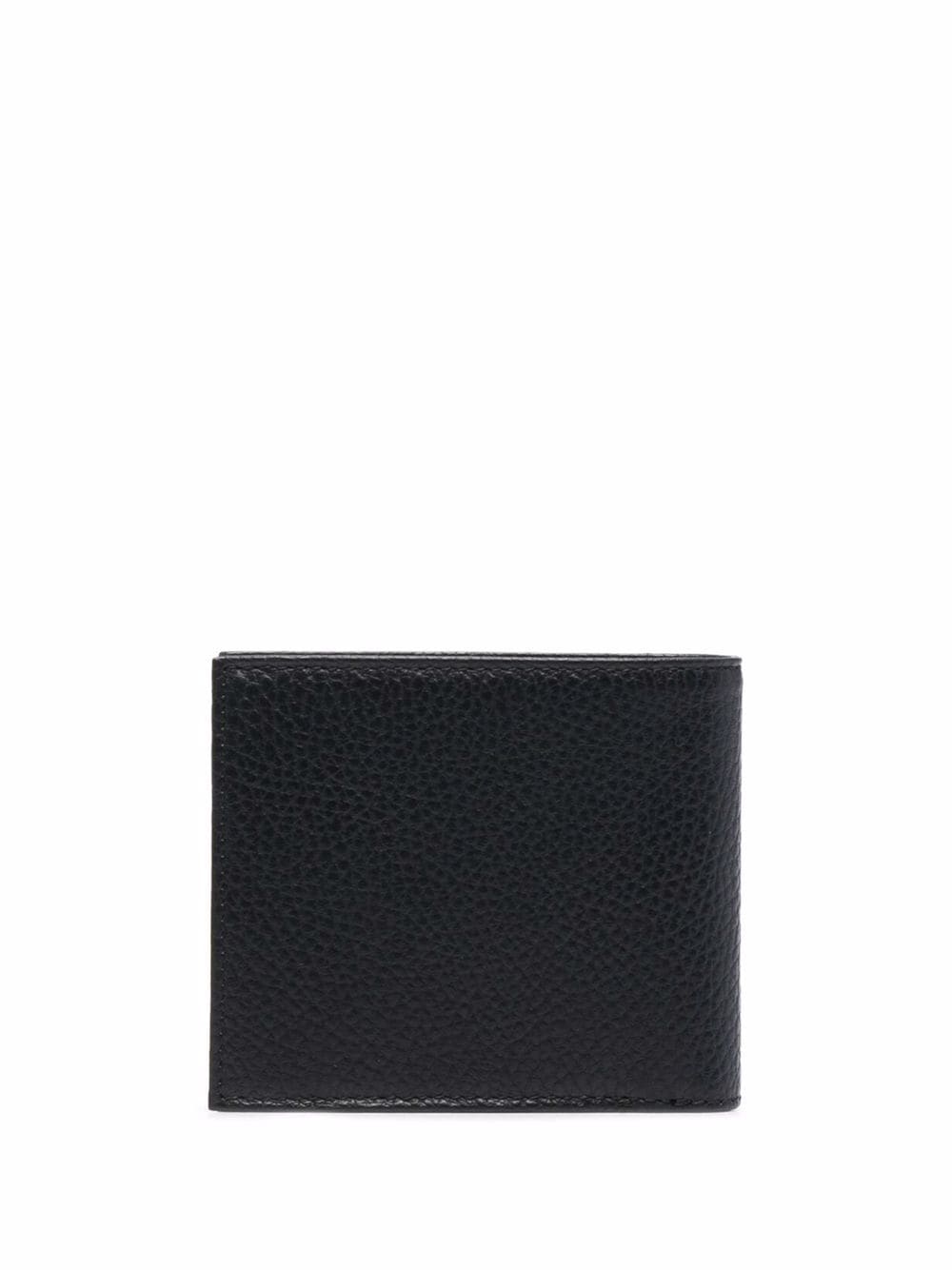 Black Calf Leather Bifold Wallet for Everyday Use