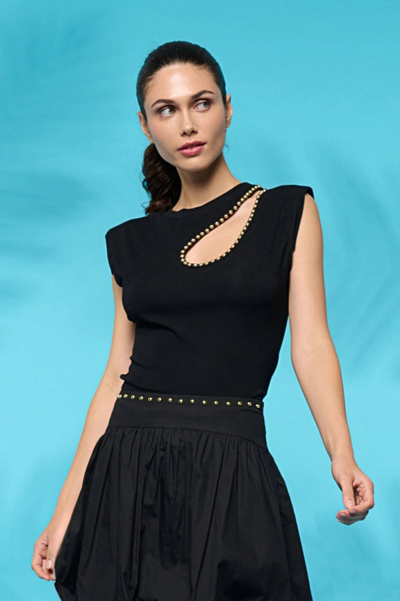 Black Coyote Top-Top-Minueto-XS-Black-Urbanheer