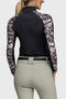 Black & Cream Floral Raglan Long Sleeve Sun Shirt-Shirt-Kastel Denmark-XS-Urbanheer