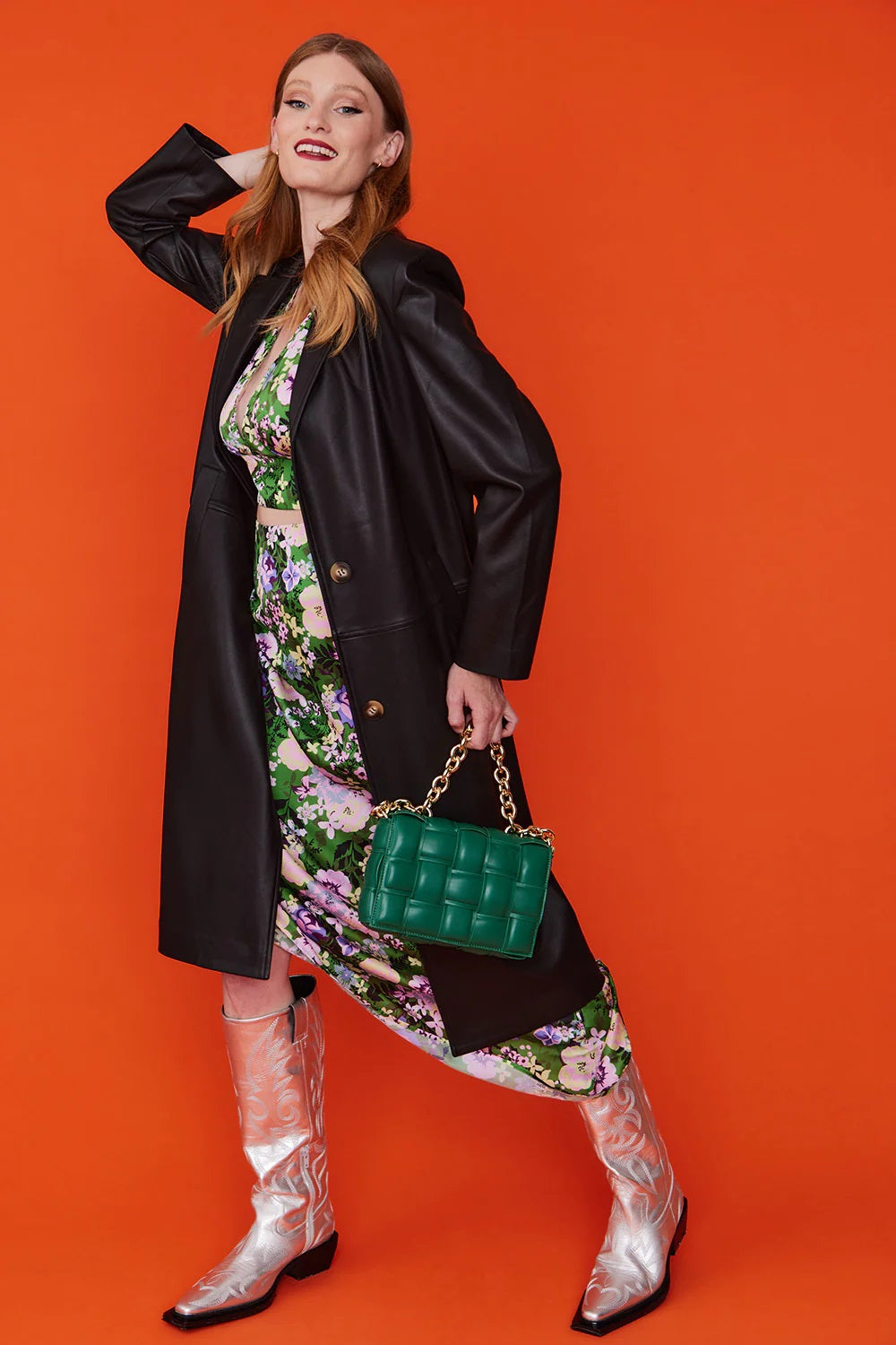 Black Eco Leather Trench Coat-Faux Leather Coats-Buy Me Fur Ltd-One Size-Black-Faux Leather-Urbanheer