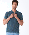 Black Fleck Triblend Jersey Polo