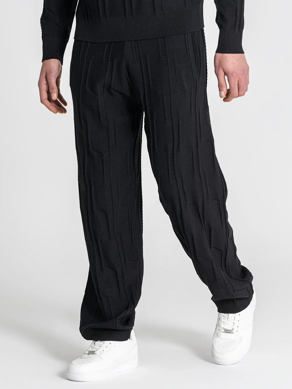 Black G Knit Pants