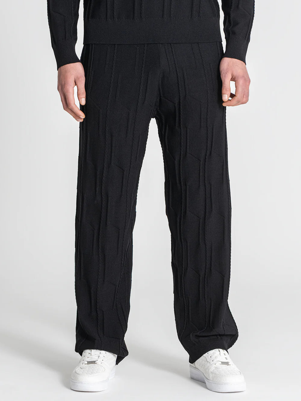 Black G Knit Pants