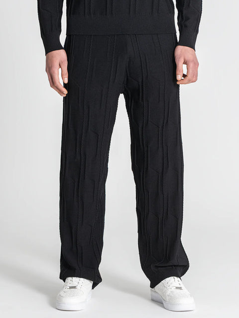Black G Knit Pants