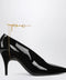 Black Gucci 97 heeled mules