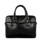 Black Leather Briefcase Laptop Bag - Orlando-Tote Bag-Time Resistance-Black-Urbanheer