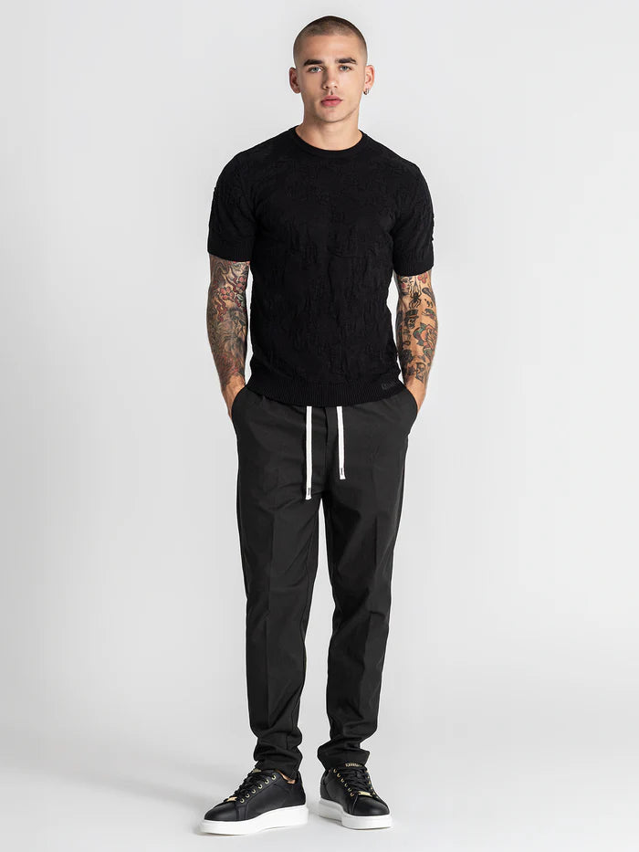 Black Majestic Knit Tee