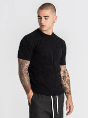 Black Majestic Knit Tee