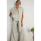 Black Pleated Jacket and Pants Set-Set-Mulla-S-MISTY DAWN-Urbanheer