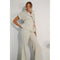 Black Pleated Jacket and Pants Set-Set-Mulla-S-MISTY DAWN-Urbanheer