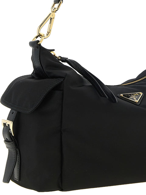 Black Prada Explore Large Shoulder Bag