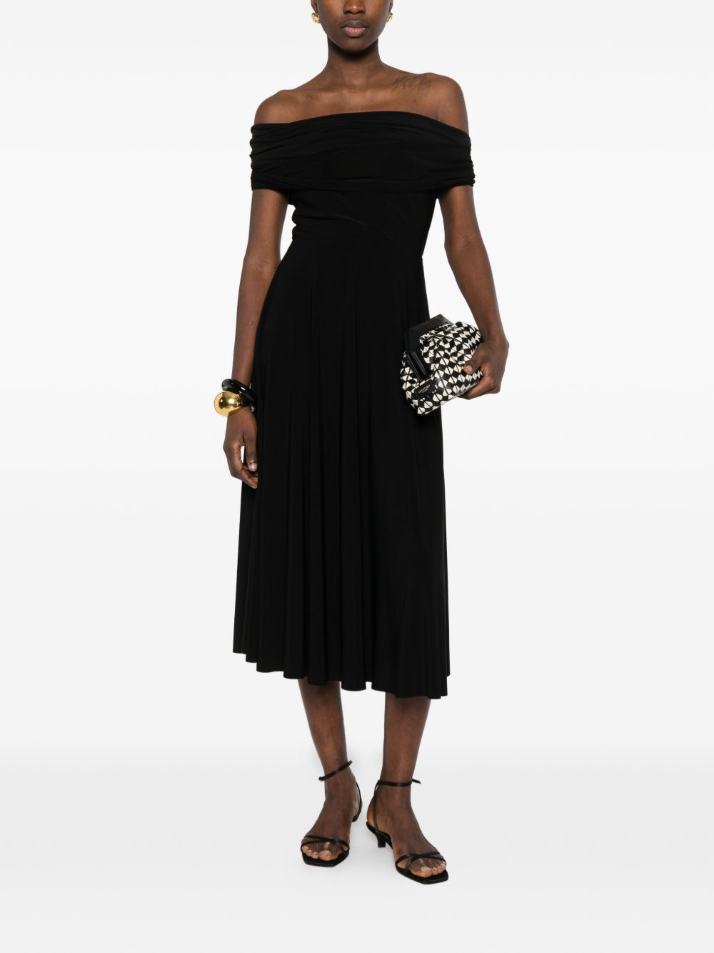 Black Sleeveless Midi Dress for Summer Comfort