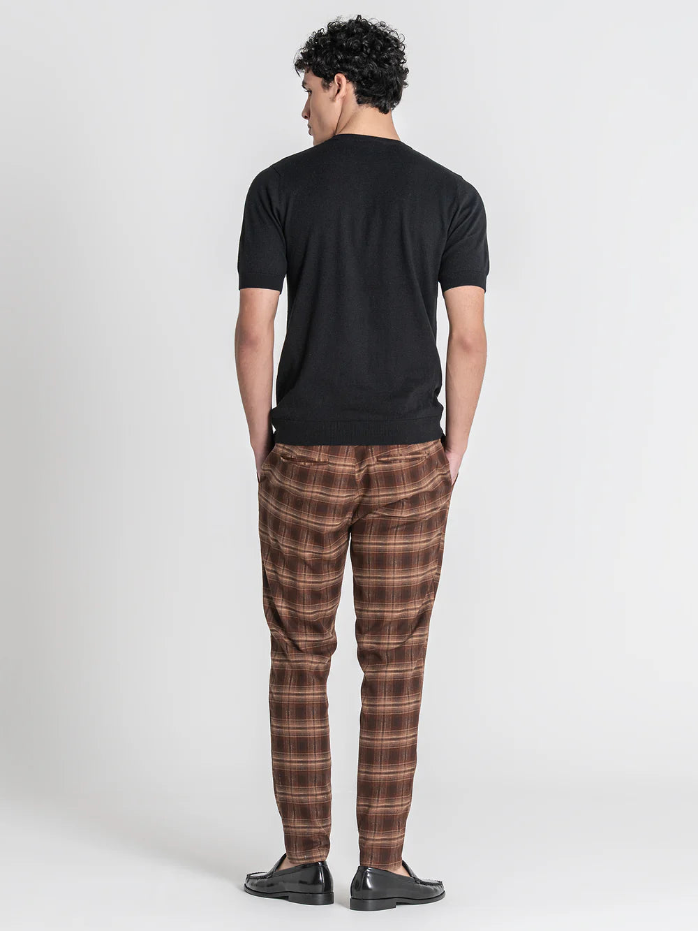 Black Soft Knit Tee