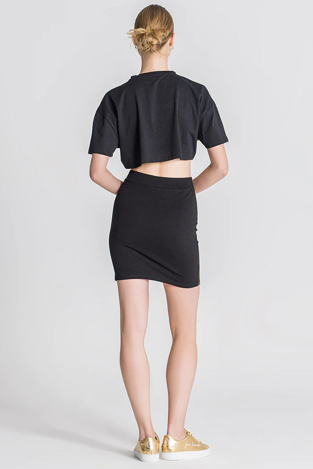 Black Victory Oversized Tee-Women's Fashion - Women's Clothing - Tops & Tees - T-Shirts-Gianni Kavanagh-Urbanheer