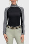 Black & White Geo Raglan Long Sleeve Sun Shirt-Shirt-Kastel Denmark-XXS-Urbanheer