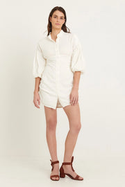 Blair Dress - Off White-Dress-BEFORE ANYONE ELSE-M-White-Urbanheer