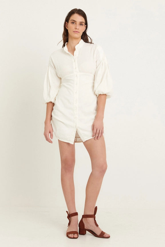 Blair Dress - Off White-Dress-BEFORE ANYONE ELSE-M-White-Urbanheer