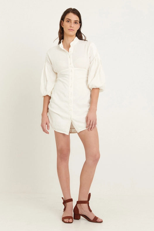 Blair Dress - Off White-Dress-BEFORE ANYONE ELSE-M-Off White-Urbanheer