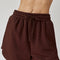Blake Half Zip Cropped Sweatshirt And Shorts Set Choco-Set-Papermoon-S-Urbanheer