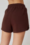 Blake Half Zip Cropped Sweatshirt And Shorts Set Choco-Set-Papermoon-S-Urbanheer