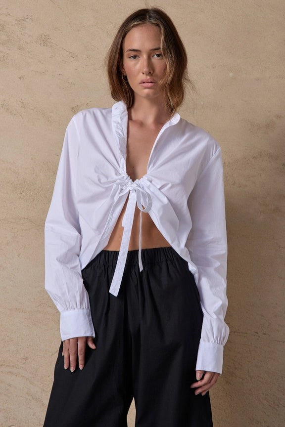 Blake Shirt - White-Shirt-BEFORE ANYONE ELSE-S-White-Urbanheer