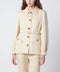 Blazé Milano Paint jacket with belt in Champagne