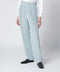 Blazé Milano Tomo light blue trousers in silk and linen