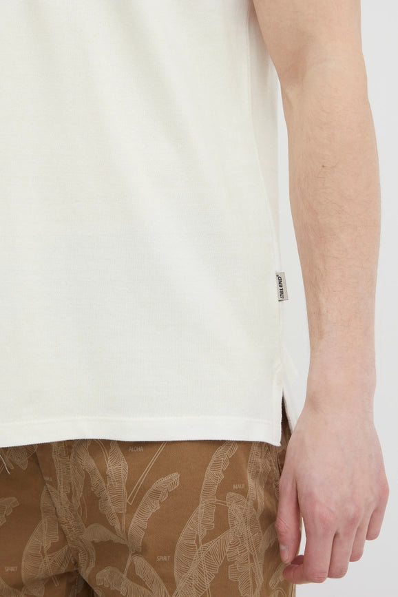 Blend® Bh Dington Polo Snow White-Clothing Polo-Blend-S-Urbanheer