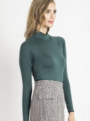 Blouse Women Outfit 142683 Ivon-Women`s Blouses, Tunics-IVON-green-34-Urbanheer