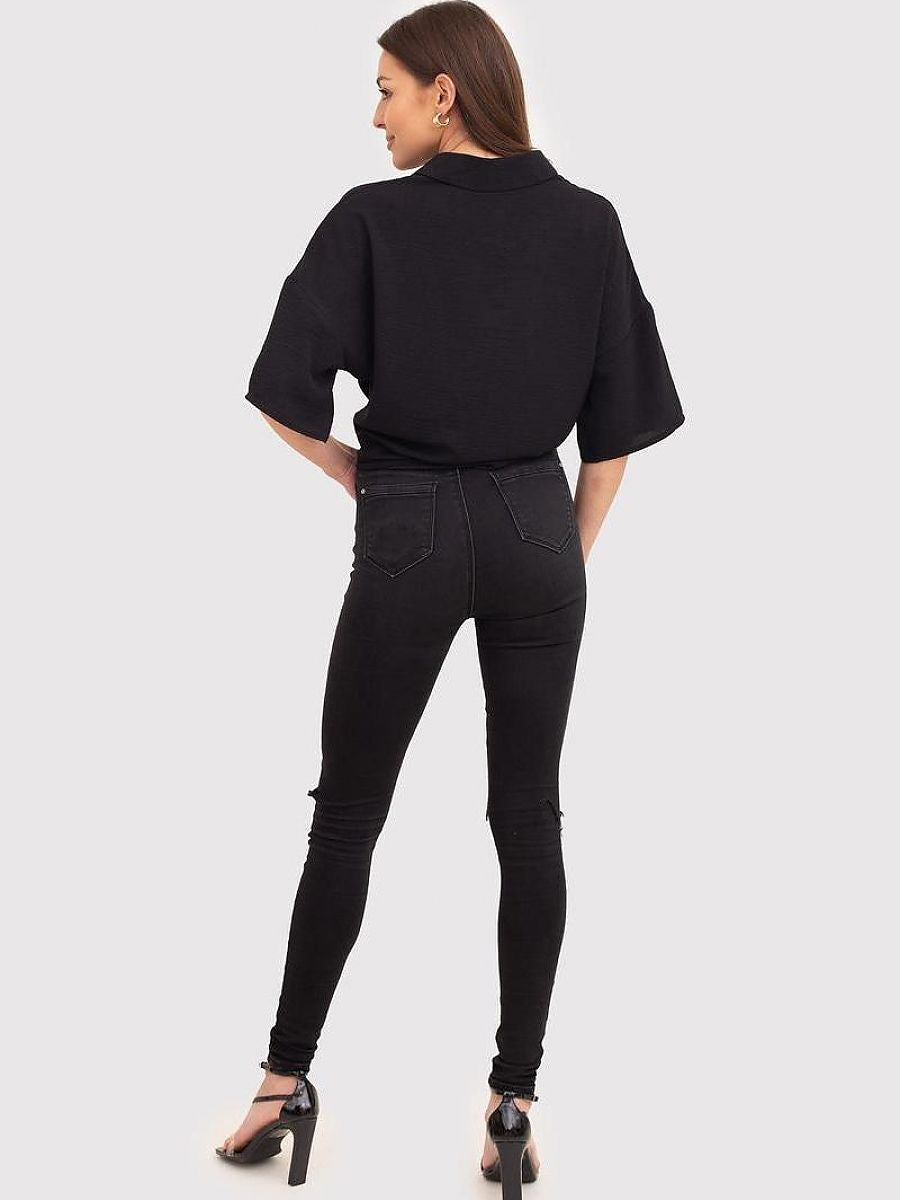 Blouse Women Outfit 195499 Ax Paris-Women`s Blouses, Tunics-Ax Paris-black-L-Urbanheer