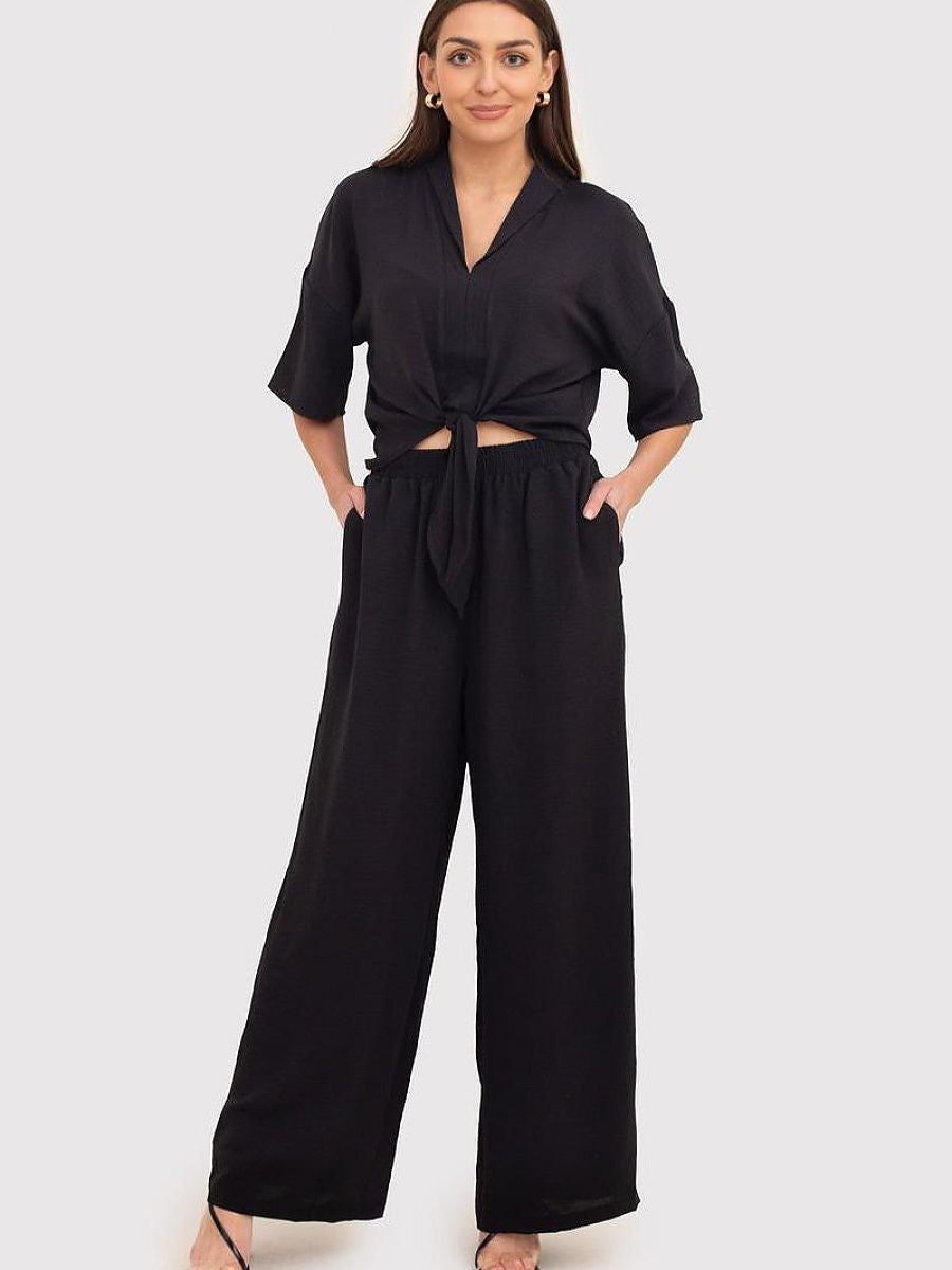 Blouse Women Outfit 195499 Ax Paris-Women`s Blouses, Tunics-Ax Paris-black-L-Urbanheer