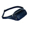 Blue Leather Fanny Pack Belly Bag - Independent People-Fanny Pack-Time Resistance-Blue-Urbanheer