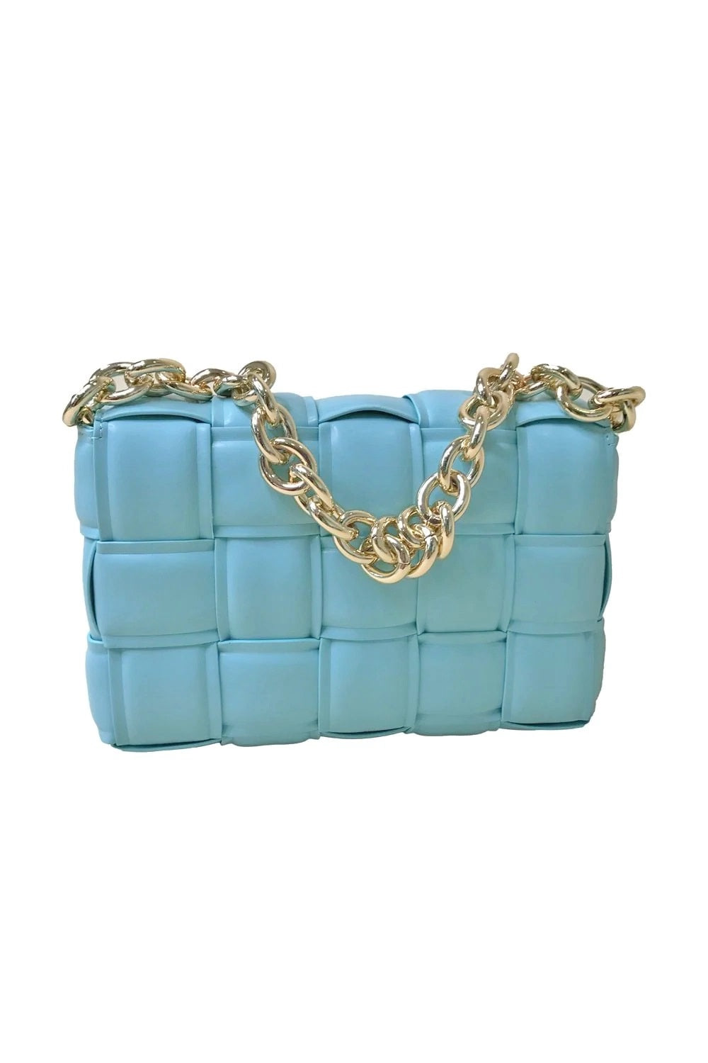 Blue Vegan Leather Hand Made Millie Cross Body Bag-Bags-Buy Me Fur Ltd-One Size-Blue-Faux Leather-Urbanheer