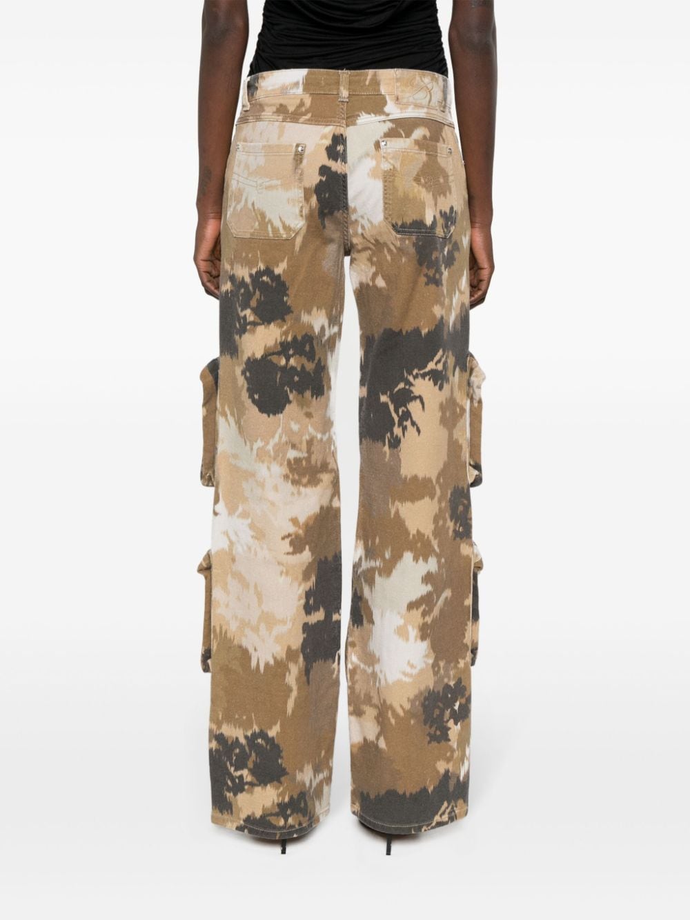 Blumarine Trousers Beige-Trousers-Blumarine-40-Urbanheer
