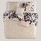 Blush Flowers 100% Cotton 5-Piece Reversible Comforter Set-Set-Bebejan-Queen-Urbanheer
