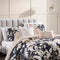Blush Flowers 100% Cotton 5-Piece Reversible Comforter Set-Set-Bebejan-Queen-Urbanheer