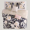 Blush Flowers 100% Cotton 5-Piece Reversible Comforter Set-Set-Bebejan-Queen-Urbanheer
