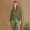 Boatneck Drop Shoulder Long Sleeve Sweater-Sweater-MILIO MILANO-OS-ARMYGREEN-Urbanheer
