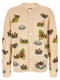 Bode Beaded Camp Cardigan