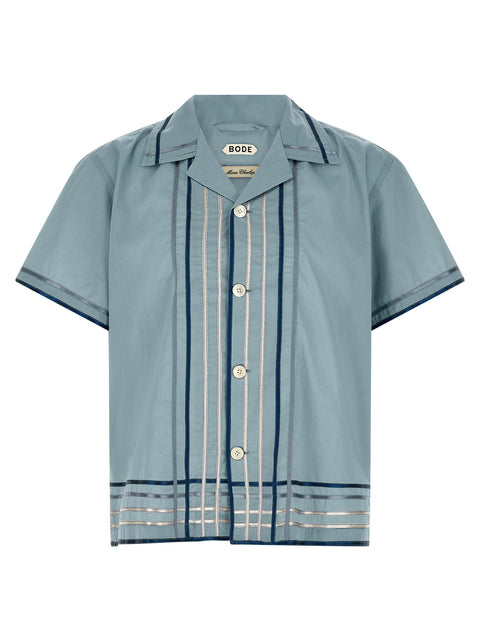 Bode Ribbon Plaid Shirt