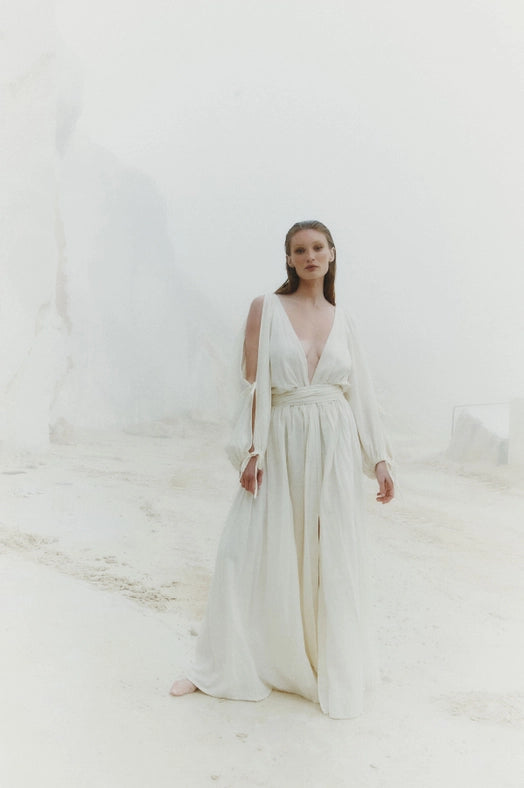 Bohemia Free Flowing Women's Dress WHITE-Dress-A Perfect Nomad-S-Urbanheer