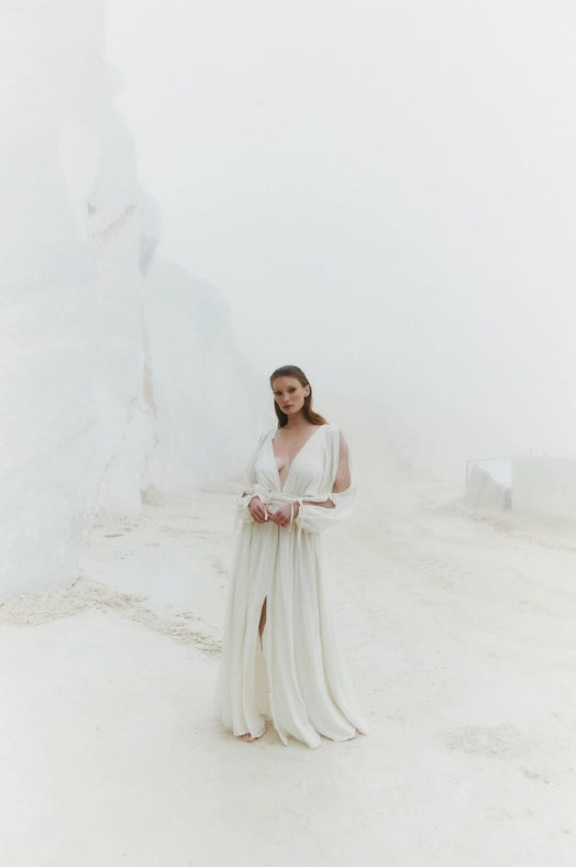 Bohemia Free Flowing Women's Dress WHITE-Dress-A Perfect Nomad-S-Urbanheer