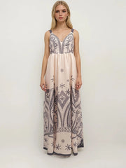Bohemian-Inspired Maxi Dress – Mystic Nomad-Dress-Majestique Paris-SM-Urbanheer