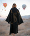Boho Tiger Long Kaftan Kimono Black Kimono Gold Tiger-Kimono-Moa-W: 33.5“inches (85cm) L: 47.2“inches (120cm)-Black Kimono Gold Tiger-Urbanheer