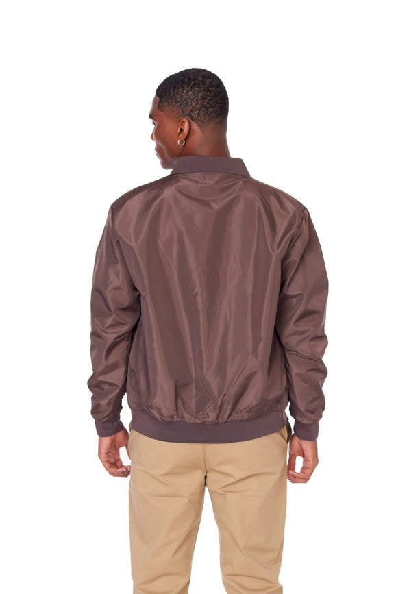 Bomber Jacket Lightweight COFFEE-Jacket-Hawk's Bay-S-COFFEE-Urbanheer