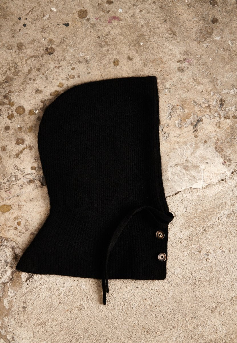 Bonnet cachemire noir femme - UNI 20-0