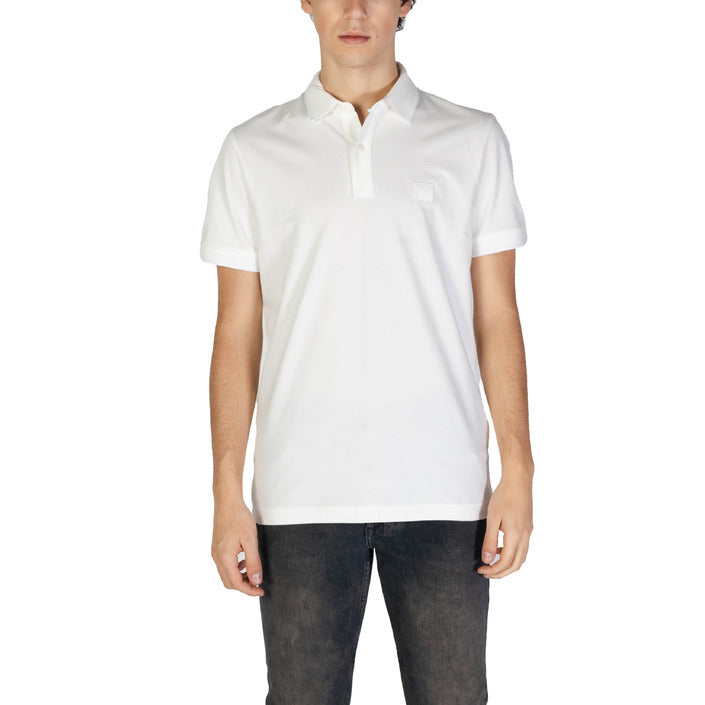 Boss Men Polo-Clothing Polo-Boss-white-3XL-Urbanheer