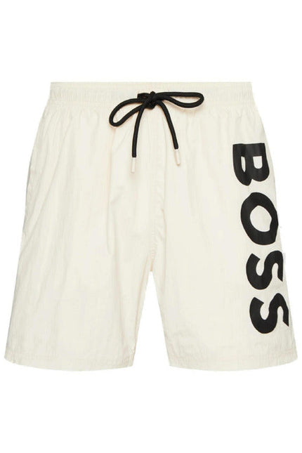 Boss Men Swimwear-Clothing Swimwear-Boss-beige-S-Urbanheer