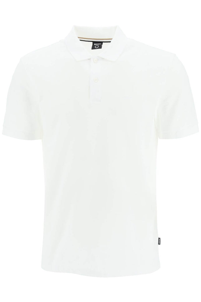 Boss organic cotton polo shirt-men > clothing > t-shirts and sweatshirts > polos-Boss-Urbanheer