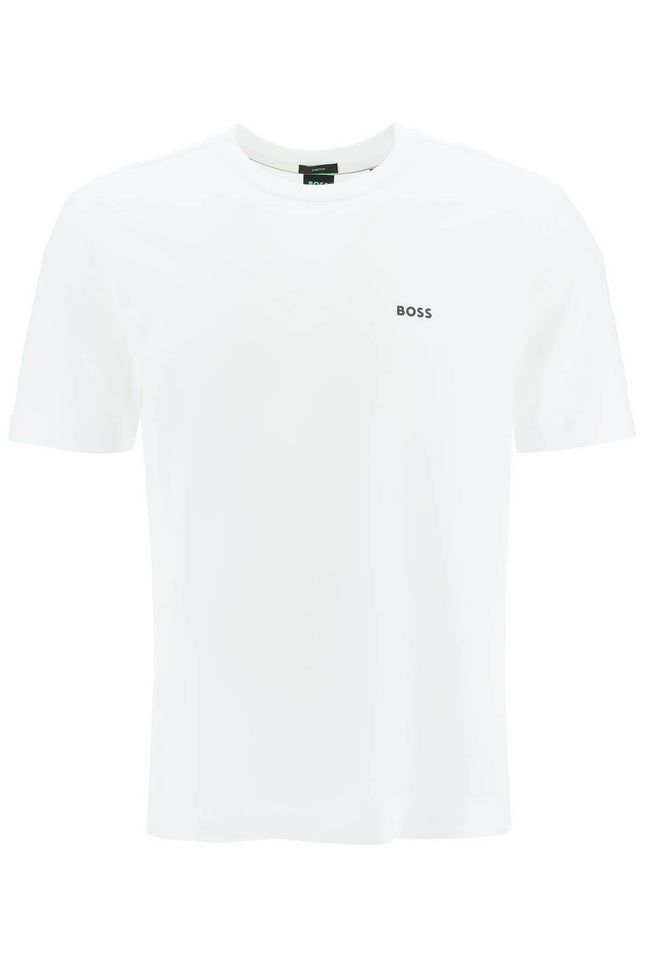 Boss stretch cotton t-shirt-men > clothing > t-shirts and sweatshirts > t-shirts-Boss-m-White-Urbanheer